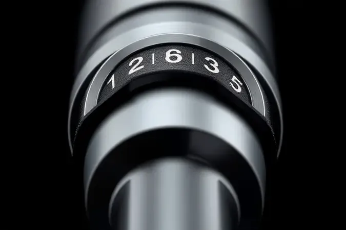 Close-up conceitual em 3D de anel de ajuste de torque de parafusadeira genérica
