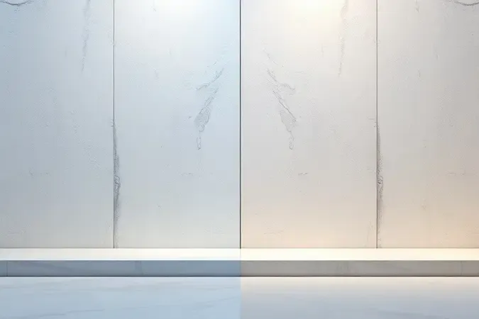 Comparação visual em 3D entre selador acrílico e impermeabilizante em amostras de parede.