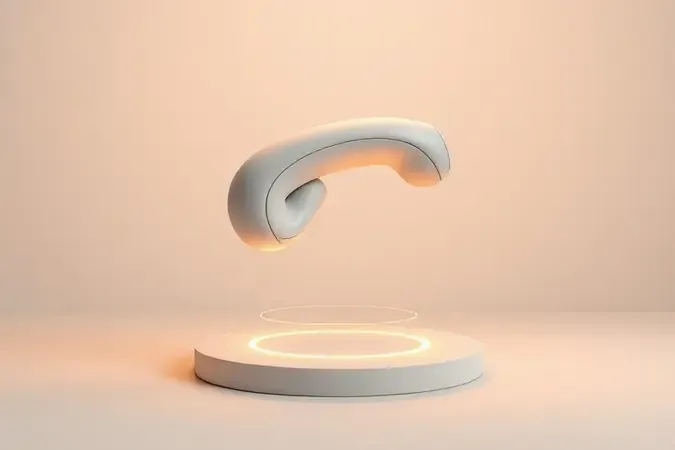 Render 3D conceitual de estudo ergonômico com empunhadura estilizada e linhas geométricas sutis representando distribuição de peso.