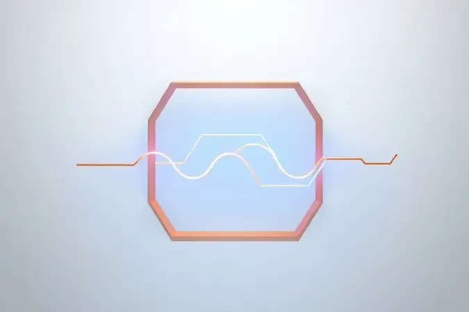 Ilustração 3D conceitual do princípio de funcionamento de uma máquina de solda inversora com fluxo de corrente elétrica.