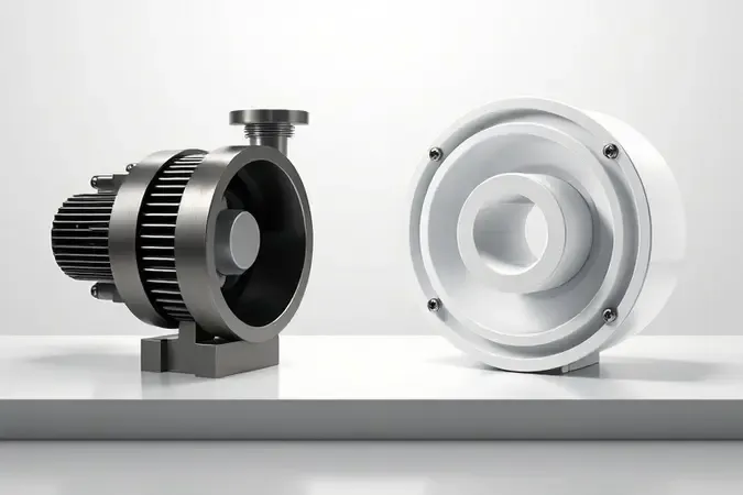 Comparação 3D entre tecnologias de pistão e diafragma em máquinas airless de pintura