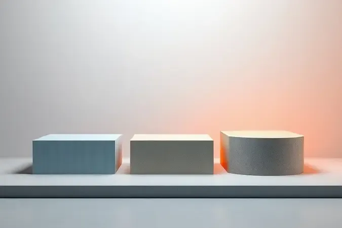 Renderização 3D conceitual representando níveis de potência de furadeira para diferentes tipos de serviço e materiais.