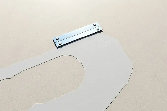 Renderização 3D de preparação de base de piscina com superfície de concreto nivelada recebendo primer de aderência.