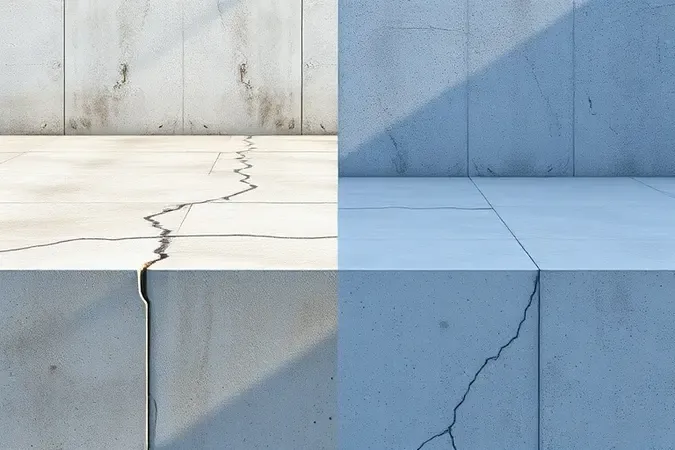 Render 3D comparando sistema de impermeabilização flexível com membrana elastomérica e sistema rígido com revestimento cimentício.