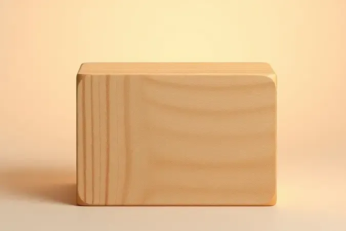 Render 3D conceitual mostrando camada protetora de verniz sendo aplicada sobre madeira com textura natural.
